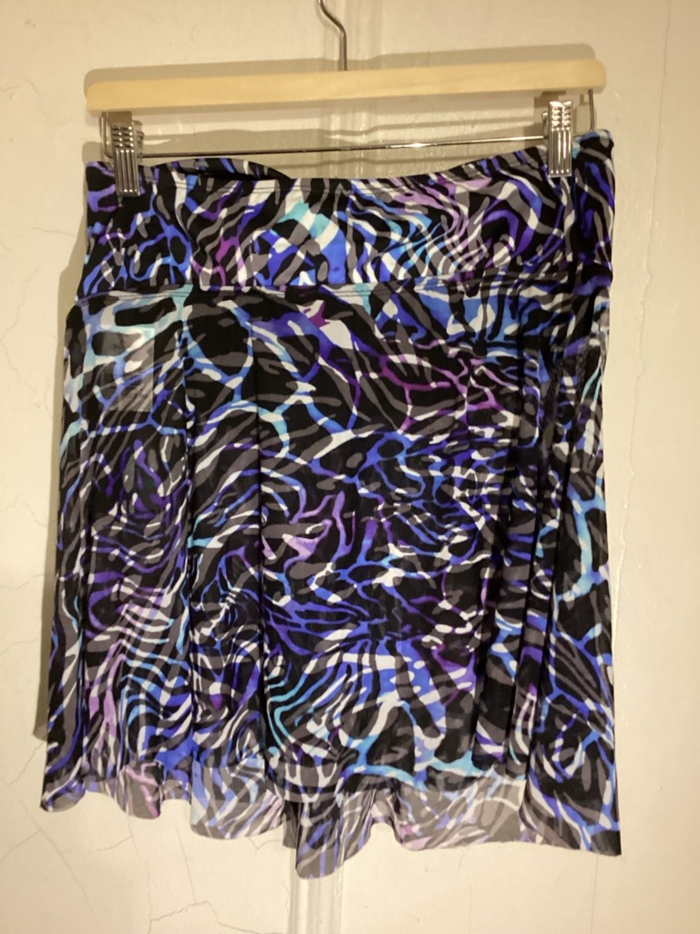 Aqua Green Xl Crop Top Straps Included Sheer Flowy ~17”long - Picture 8 of 10